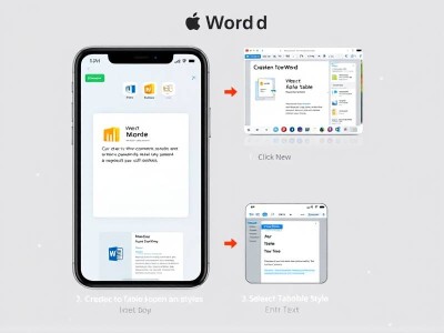 苹果手机上怎么制作表格word表格