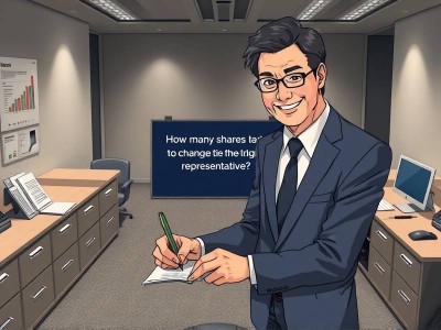 更换法人代表需要多少股份