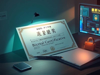 数字证书代办委托书