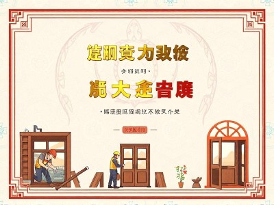 门窗制作安装资质证书