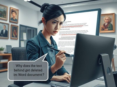 word文档修改文字时后面的文字被删除掉怎么回事