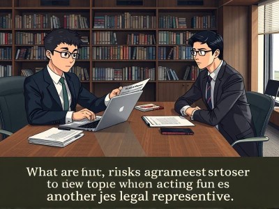 替别人做法人代表有什么风险签什么协议
