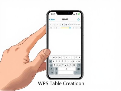 苹果手机wps表格怎么制作表格