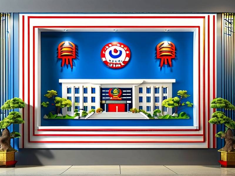 政务中心帮办代办展板