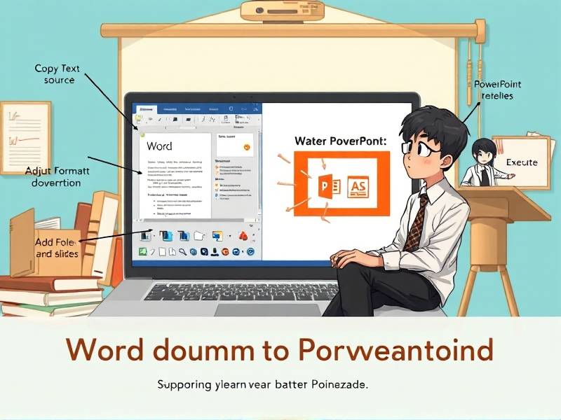 word文档做ppt的教程