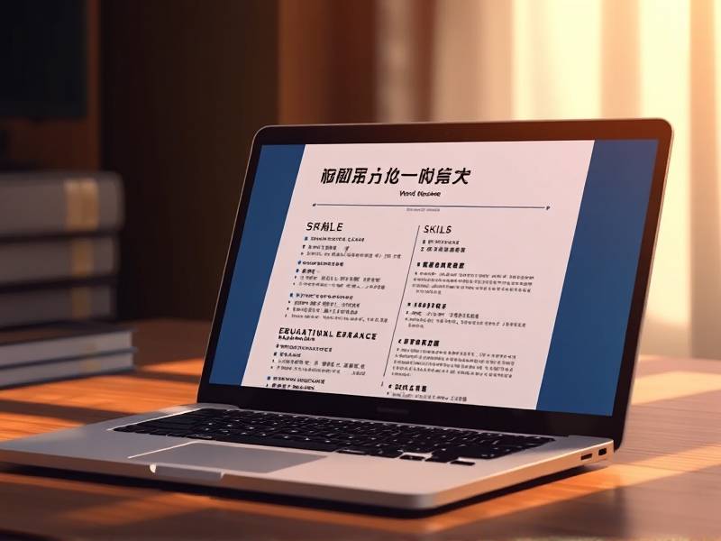 word文档做个人简历表