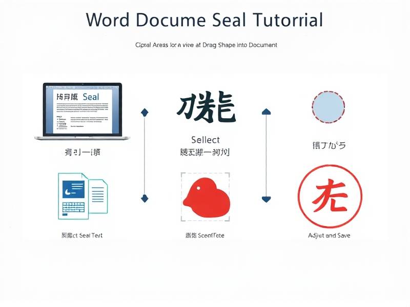 word文档做公章教程