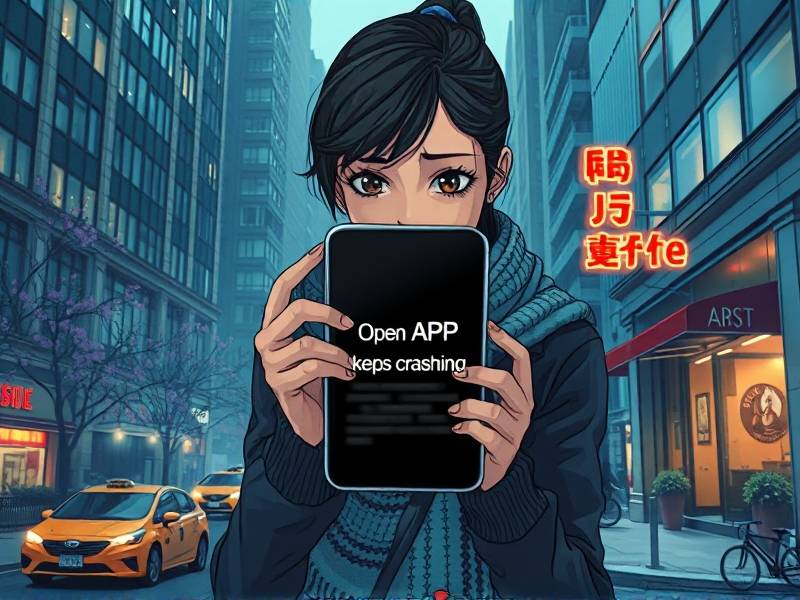 打开APP一直闪退
