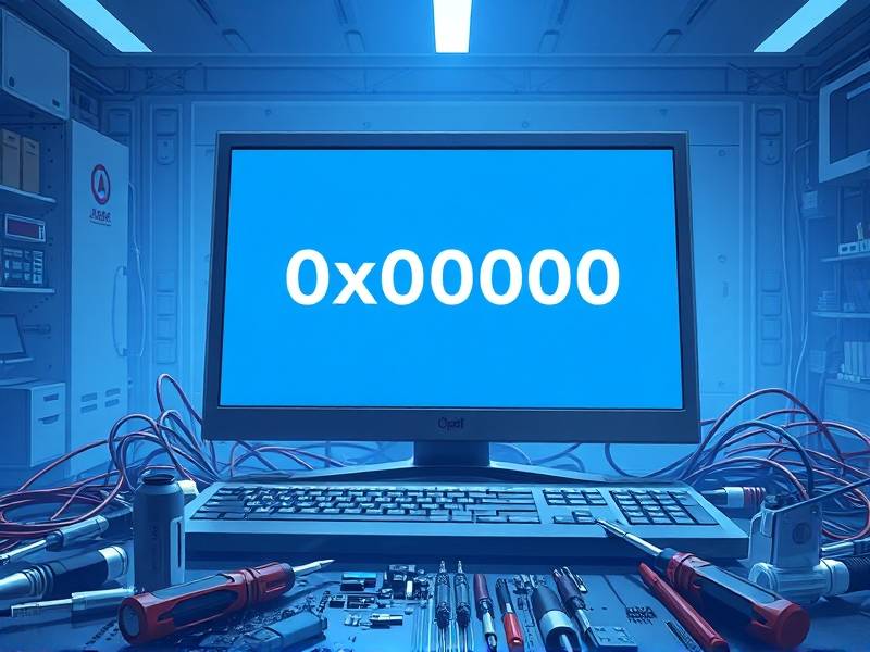 电脑开机蓝屏代码0x000000
