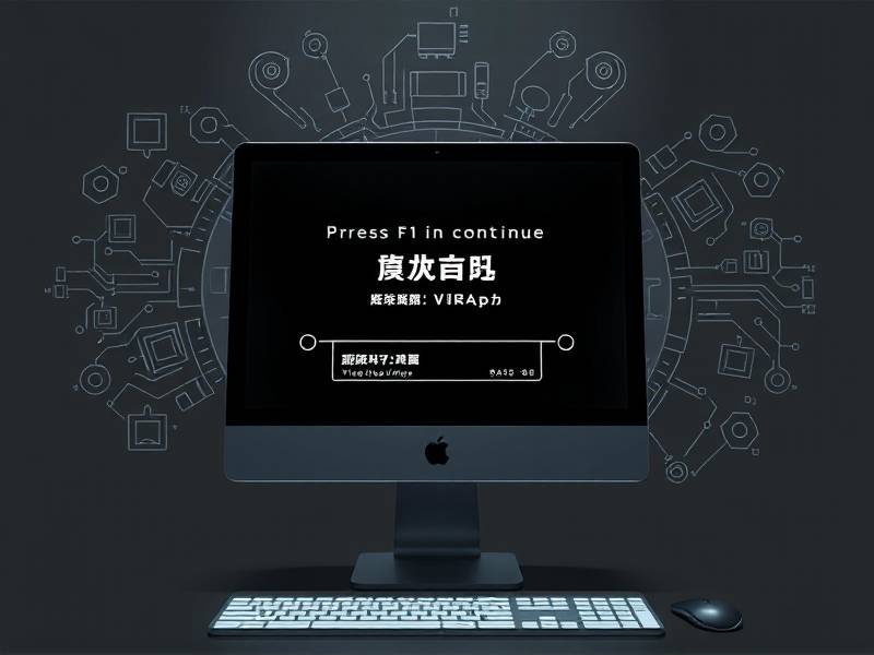 电脑开机显示要按F1叫两声显示英文视频