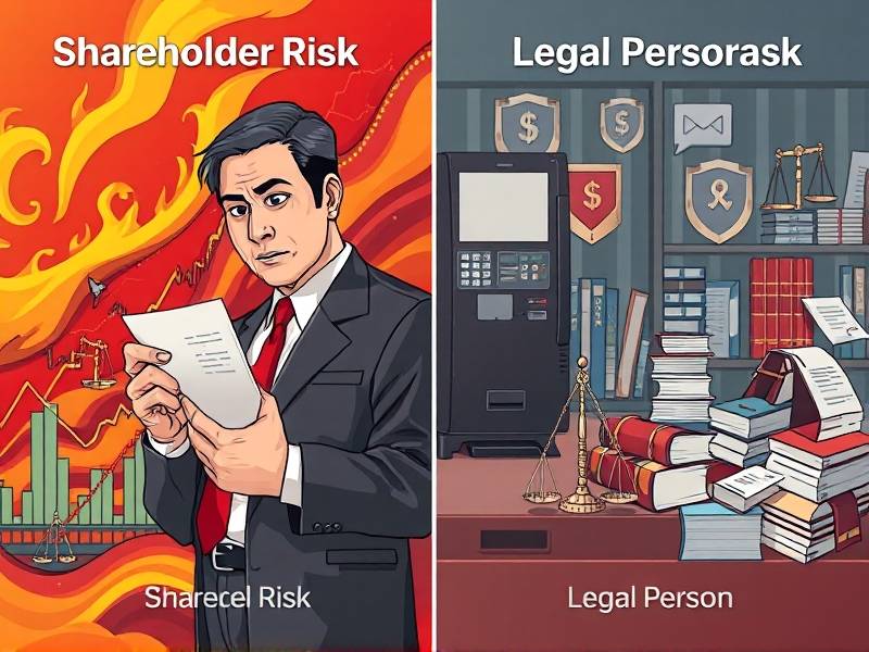 股东和法人哪个风险大