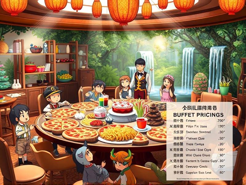 吉安市亚马逊自助餐小孩收费标准