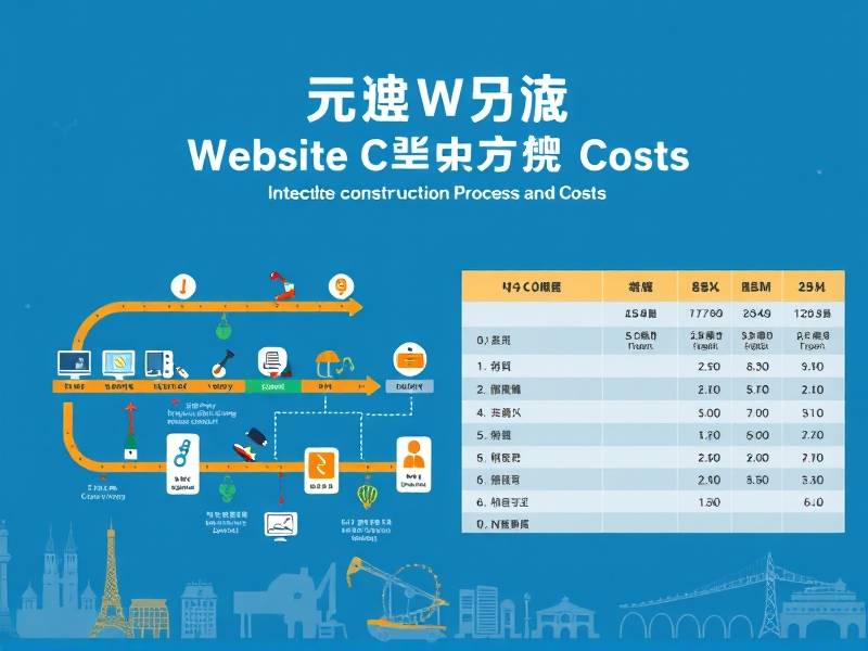 内江网站建设流程及费用