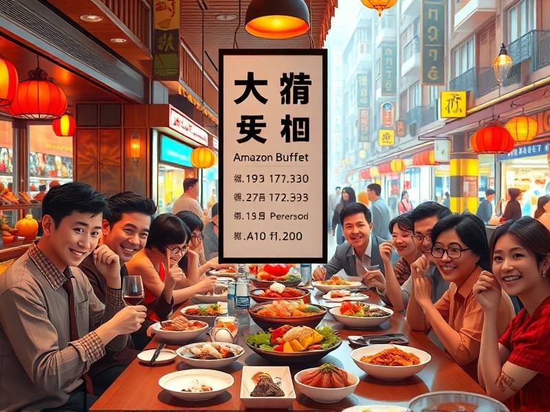 南昌王府井亚马逊自助餐多少钱一个人