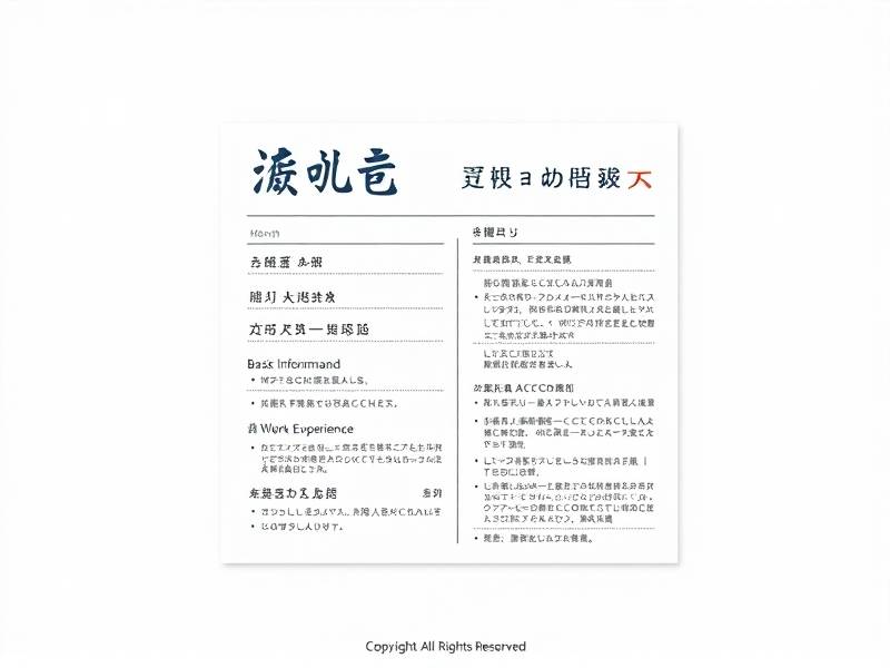 教师个人简历表格word