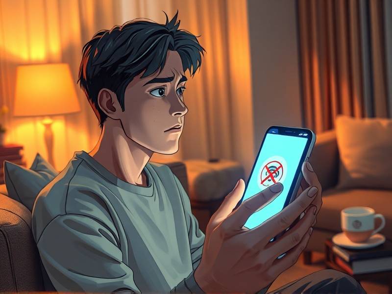 苹果手机wifi键点不动