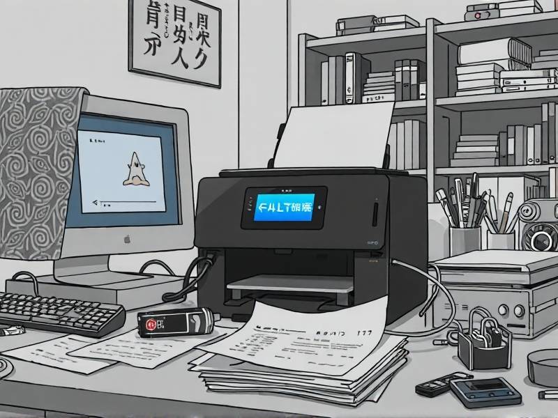 台式电脑打印机打印不了为什么