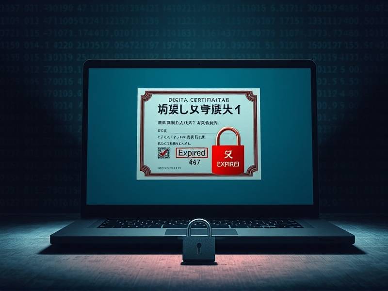 数字证书过期