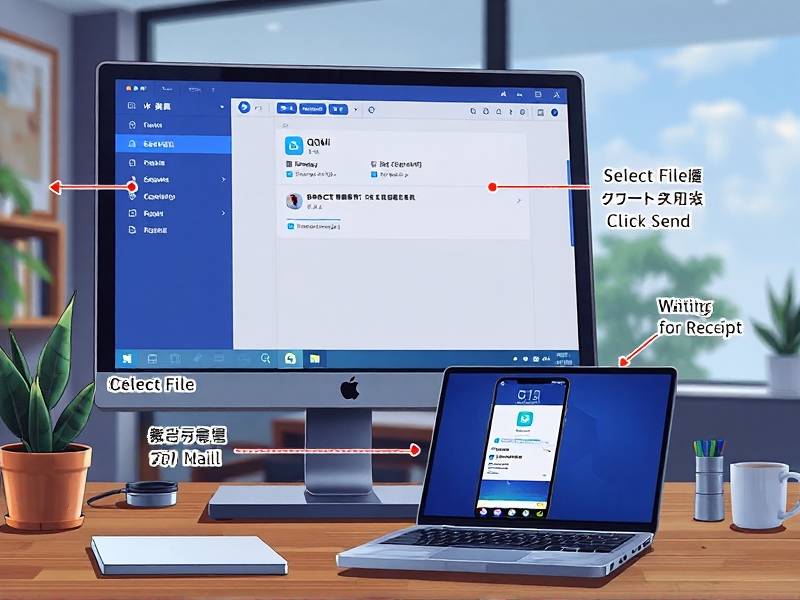 文件怎么发qq邮箱给别人手机